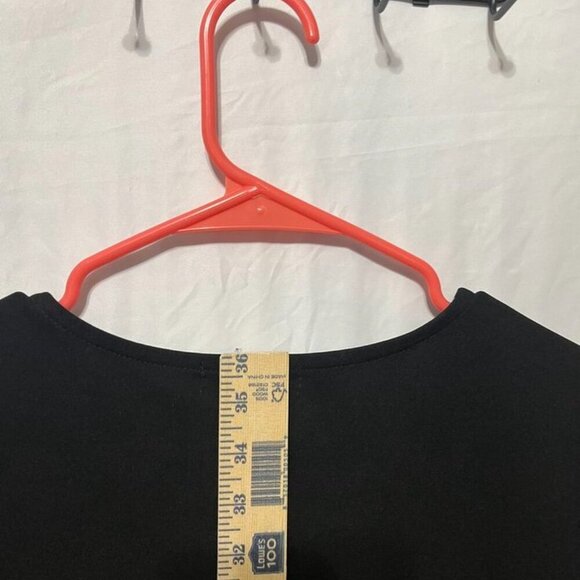 SHEIN Black Scallop Hem Dress | 0XL - Picture 2 of 8